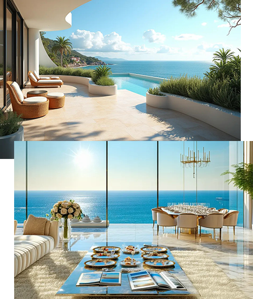 Beautiful and modern houses on an individual project